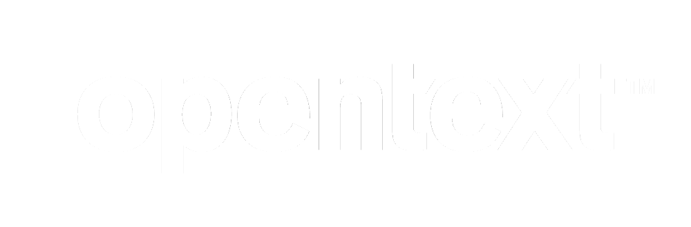 OpenText Logo White 1
